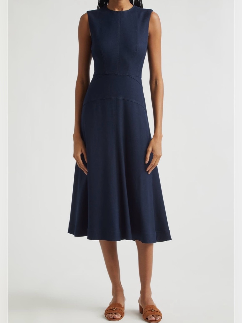 Veronica Beard Kerrigan Midi Dress